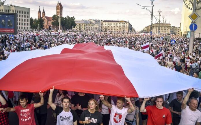 belarus mitinga sminske
